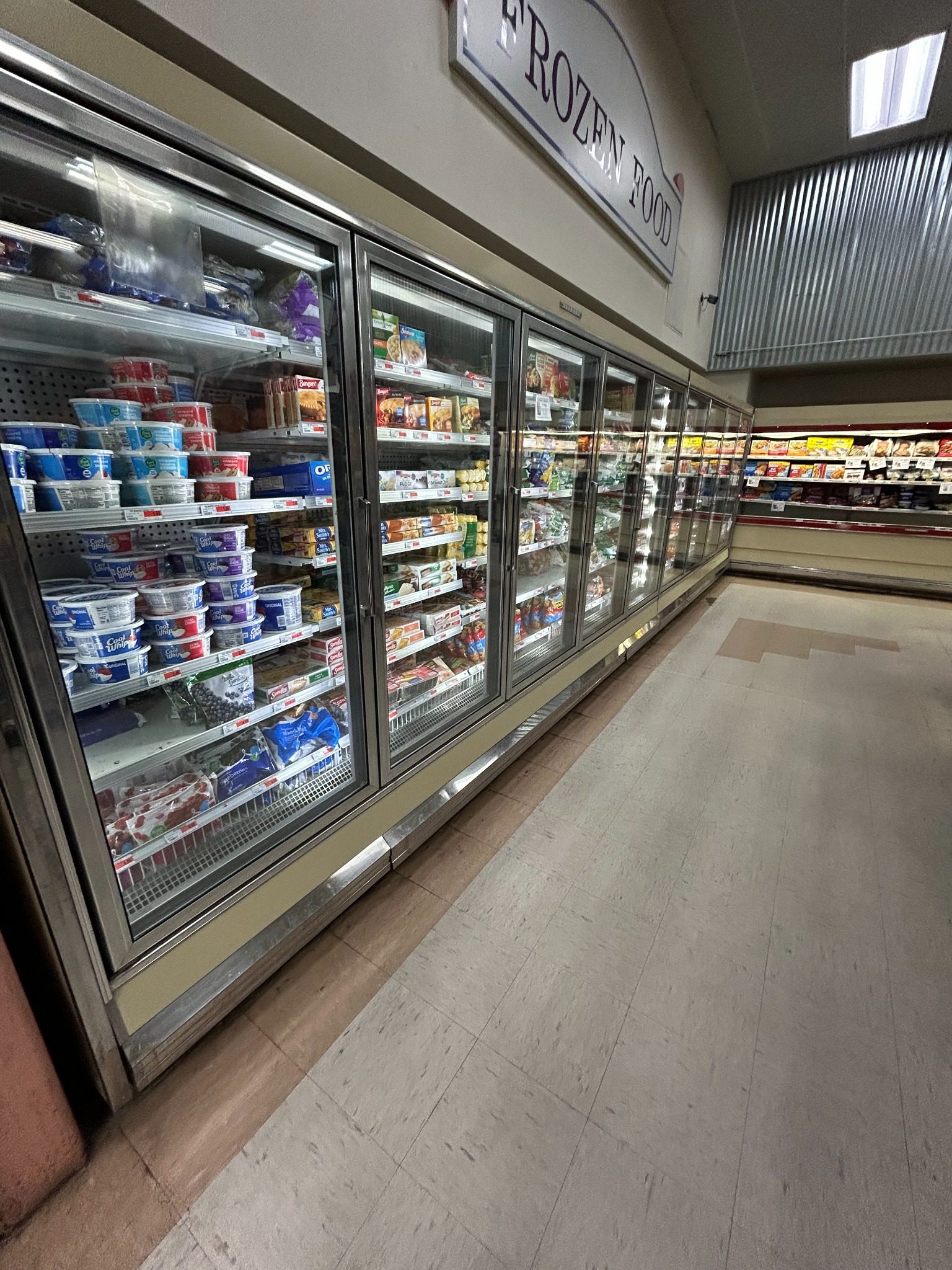 Frozen food department