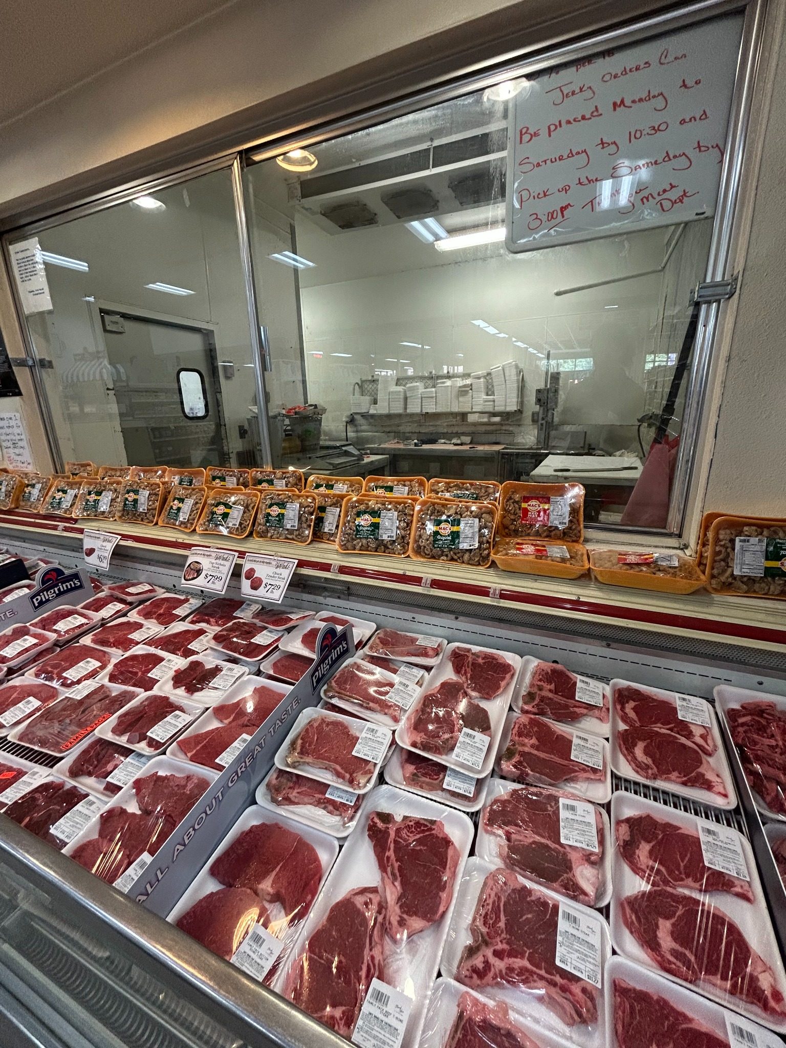 Meat department