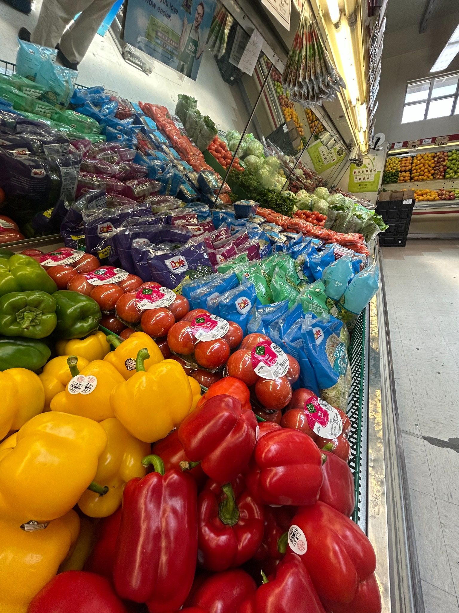 Fresh produce department